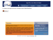 Tablet Screenshot of losfor.com